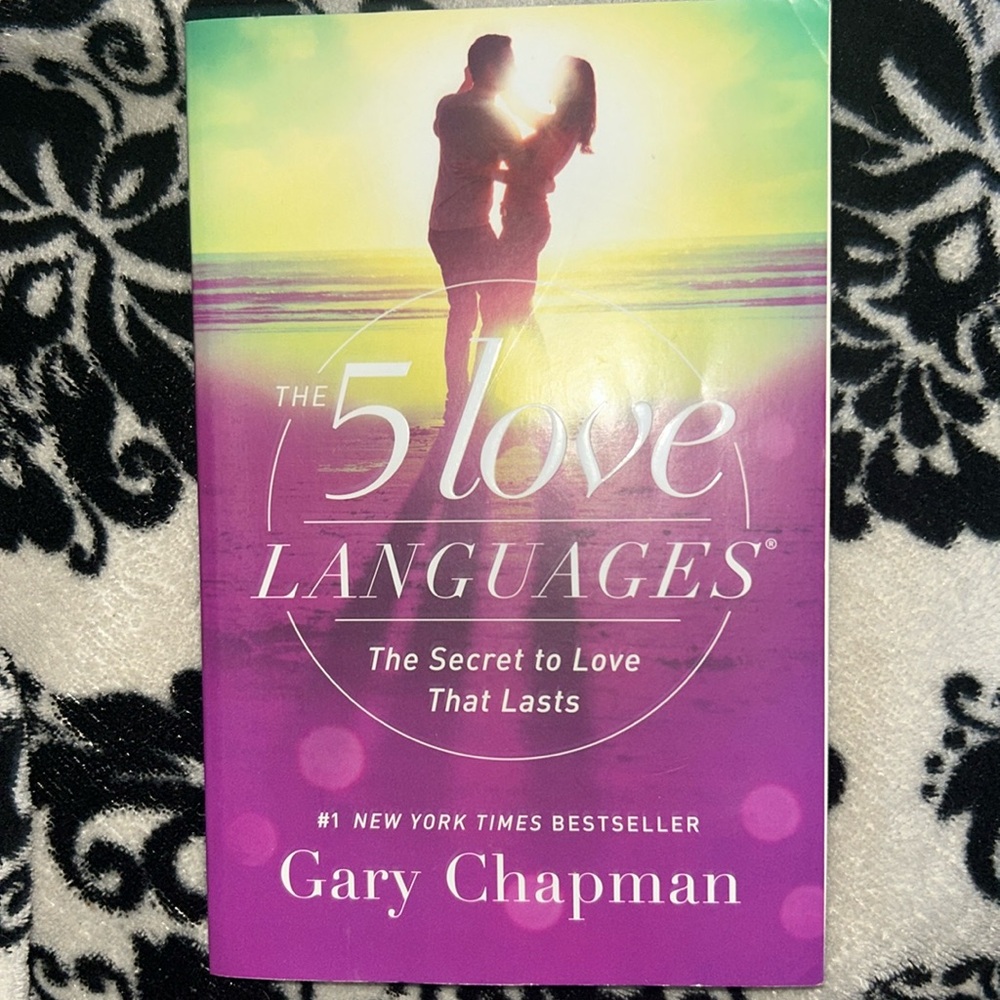 The 5 Love Languages Book. Author Gary Chapman